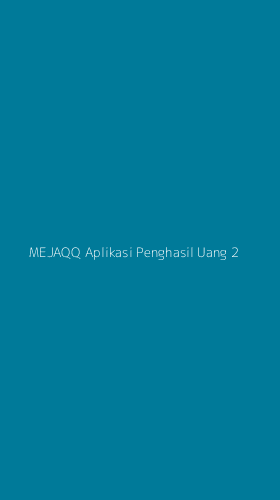 Tampilan Antarmuka Aplikasi Mejaqq Aplikasi Penghasil Uang - 2