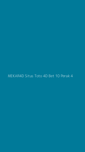 Tampilan Antarmuka Aplikasi Mekar4d Situs Toto 4d Bet 10 Perak - 4