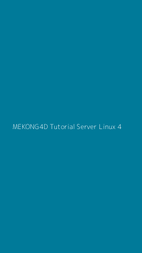 Tampilan Antarmuka Aplikasi Mekong4d Tutorial Server Linux - 4