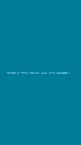 Tampilan Antarmuka Aplikasi Memberqq Portal Informasi Game Online Terupdate - 4
