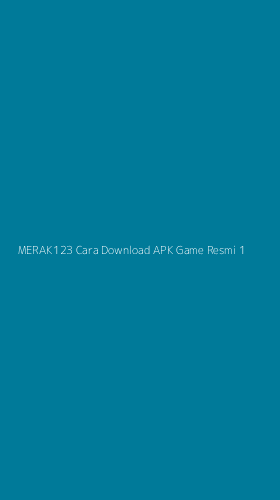 Tampilan Antarmuka Aplikasi Merak123 Cara Download Apk Game Resmi - 1