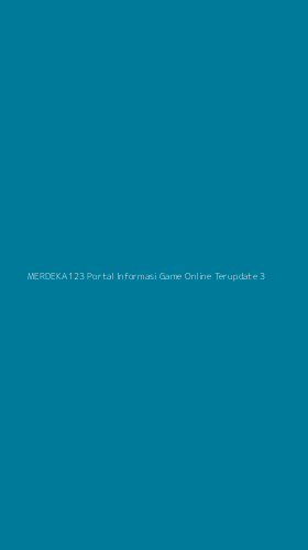 Tampilan Antarmuka Aplikasi Merdeka123 Portal Informasi Game Online Terupdate - 3