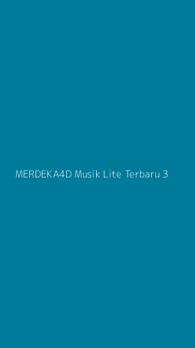 Tampilan Antarmuka Aplikasi Merdeka4d Musik Lite Terbaru - 3