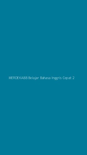 Tampilan Antarmuka Aplikasi Merdeka88 Belajar Bahasa Inggris Cepat - 2