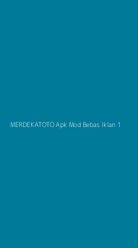 Tampilan Antarmuka Aplikasi Merdekatoto Apk Mod Bebas Iklan - 1
