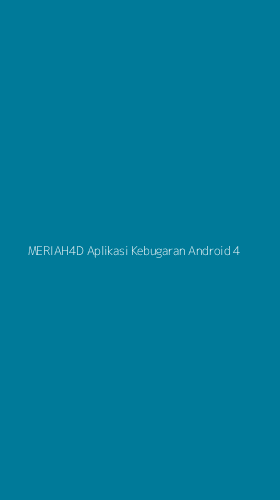 Tampilan Antarmuka Aplikasi Meriah4d Aplikasi Kebugaran Android - 4