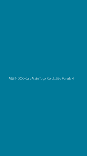 Tampilan Antarmuka Aplikasi Mesin5000 Cara Main Togel Colok Jitu Pemula - 4