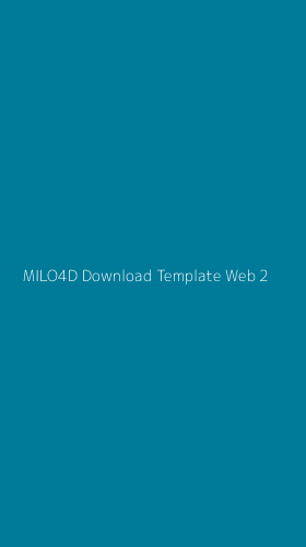 Tampilan Antarmuka Aplikasi Milo4d Download Template Web - 2