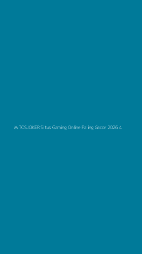 Tampilan Antarmuka Aplikasi Mitosjoker Situs Gaming Online Paling Gacor 2026 - 4