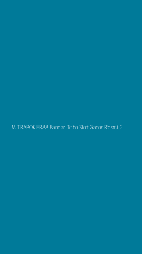 Tampilan Antarmuka Aplikasi Mitrapoker88 Bandar Toto Slot Gacor Resmi - 2