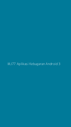 Tampilan Antarmuka Aplikasi Mj77 Aplikasi Kebugaran Android - 3