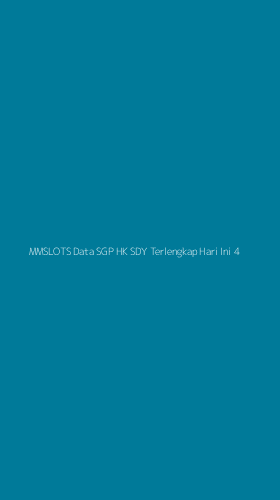 Tampilan Antarmuka Aplikasi Mmslots Data Sgp Hk Sdy Terlengkap Hari Ini - 4