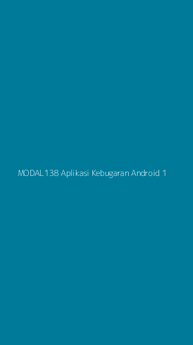 Tampilan Antarmuka Aplikasi Modal138 Aplikasi Kebugaran Android - 1