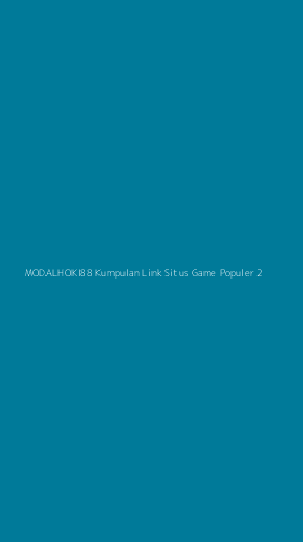 Tampilan Antarmuka Aplikasi Modalhoki88 Kumpulan Link Situs Game Populer - 2