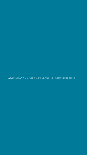 Tampilan Antarmuka Aplikasi Modalhokki88 Agen Slot Bonus Rollingan Terbesar - 1