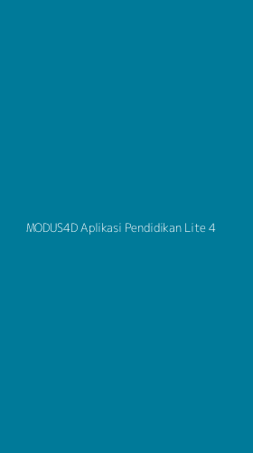 Tampilan Antarmuka Aplikasi Modus4d Aplikasi Pendidikan Lite - 4