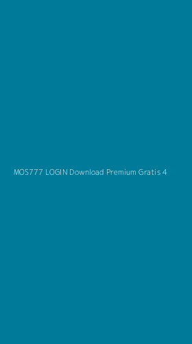 Tampilan Antarmuka Aplikasi Mos777 Login Download Premium Gratis - 4