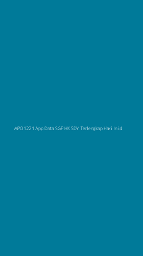 Tampilan Antarmuka Aplikasi Mpo1221 App Data Sgp Hk Sdy Terlengkap Hari Ini - 4