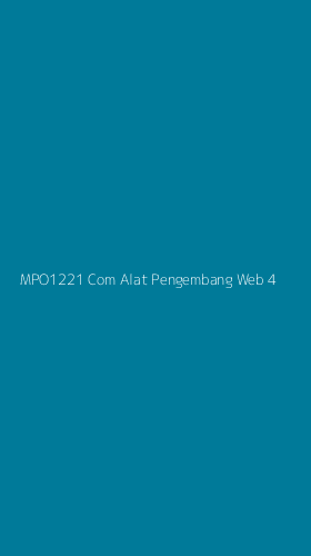 Tampilan Antarmuka Aplikasi Mpo1221 Com Alat Pengembang Web - 4