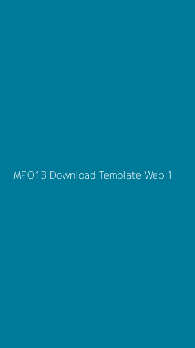 Tampilan Antarmuka Aplikasi Mpo13 Download Template Web - 1
