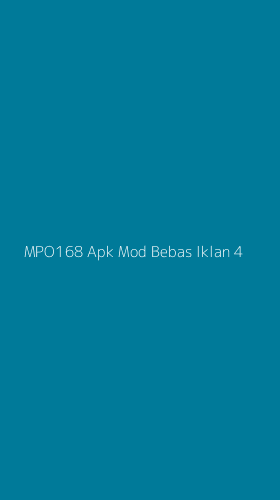 Tampilan Antarmuka Aplikasi Mpo168 Apk Mod Bebas Iklan - 4