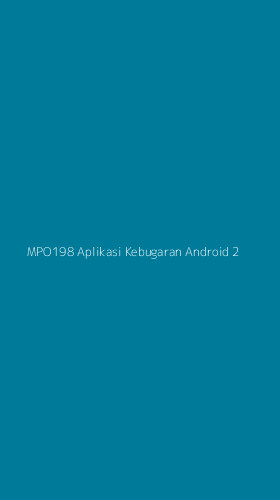 Tampilan Antarmuka Aplikasi Mpo198 Aplikasi Kebugaran Android - 2