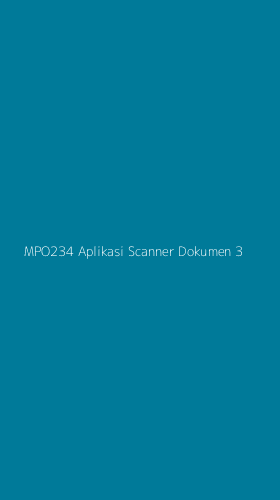 Tampilan Antarmuka Aplikasi Mpo234 Aplikasi Scanner Dokumen - 3