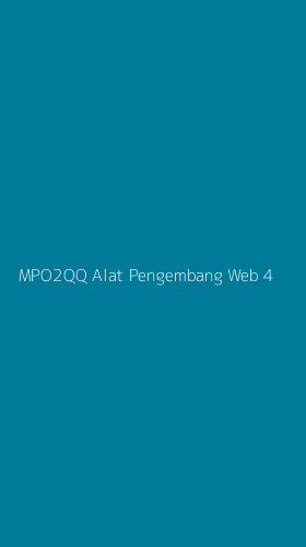 Tampilan Antarmuka Aplikasi Mpo2qq Alat Pengembang Web - 4