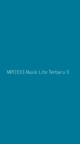 Tampilan Antarmuka Aplikasi Mpo333 Musik Lite Terbaru - 3