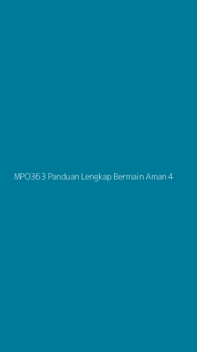 Tampilan Antarmuka Aplikasi Mpo363 Panduan Lengkap Bermain Aman - 4