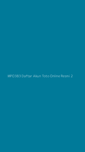 Tampilan Antarmuka Aplikasi Mpo383 Daftar Akun Toto Online Resmi - 2