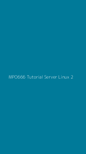 Tampilan Antarmuka Aplikasi Mpo666 Tutorial Server Linux - 2