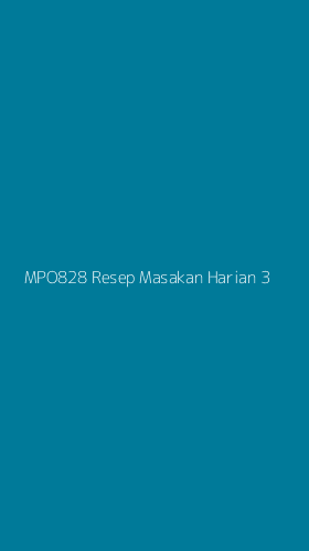 Tampilan Antarmuka Aplikasi Mpo828 Resep Masakan Harian - 3