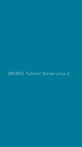 Tampilan Antarmuka Aplikasi Mpobos Tutorial Server Linux - 2