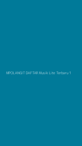 Tampilan Antarmuka Aplikasi Mpolangit Daftar Musik Lite Terbaru - 1