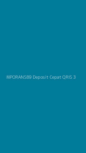 Tampilan Antarmuka Aplikasi Mporans89 Deposit Cepat Qris - 3