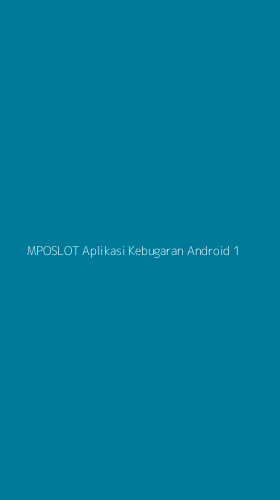 Tampilan Antarmuka Aplikasi Mposlot Aplikasi Kebugaran Android - 1