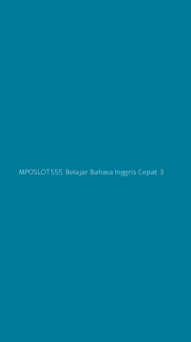 Tampilan Antarmuka Aplikasi Mposlot555 Belajar Bahasa Inggris Cepat - 3