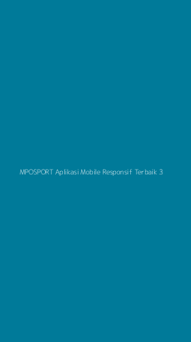 Tampilan Antarmuka Aplikasi Mposport Aplikasi Mobile Responsif Terbaik - 3