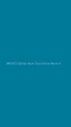 Tampilan Antarmuka Aplikasi Mpoyes Daftar Akun Toto Online Resmi - 4