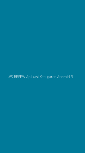 Tampilan Antarmuka Aplikasi Ms Breew Aplikasi Kebugaran Android - 3