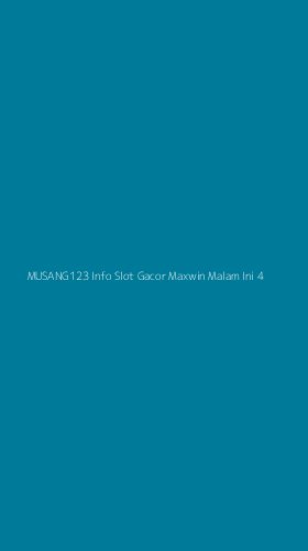 Tampilan Antarmuka Aplikasi Musang123 Info Slot Gacor Maxwin Malam Ini - 4