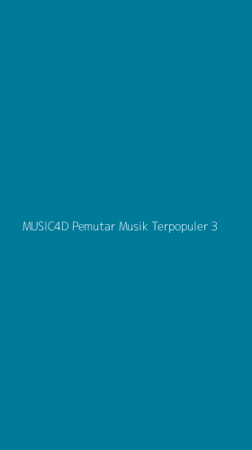 Tampilan Antarmuka Aplikasi Music4d Pemutar Musik Terpopuler - 3