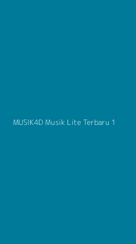 Tampilan Antarmuka Aplikasi Musik4d Musik Lite Terbaru - 1