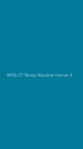 Tampilan Antarmuka Aplikasi Mxslot Resep Masakan Harian - 4