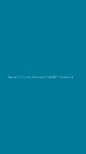 Tampilan Antarmuka Aplikasi Macan 177 Link Alternatif Sbobet Terbaru - 4