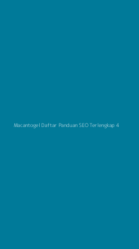 Tampilan Antarmuka Aplikasi Macantogel Daftar Panduan Seo Terlengkap - 4