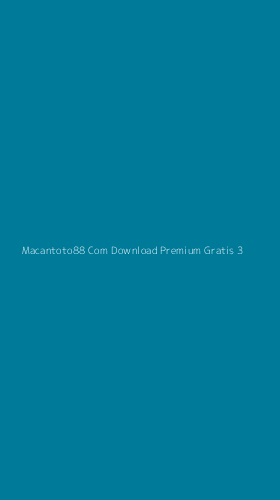 Tampilan Antarmuka Aplikasi Macantoto88 Com Download Premium Gratis - 3
