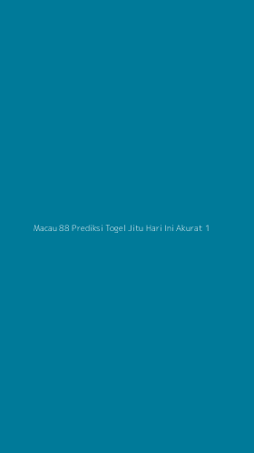 Tampilan Antarmuka Aplikasi Macau 88 Prediksi Togel Jitu Hari Ini Akurat - 1