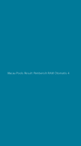 Tampilan Antarmuka Aplikasi Macau Pools Result Pembersih Ram Otomatis - 4
